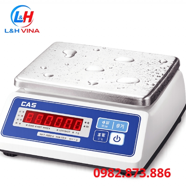 CÂN ĐIỆN TỬ CHỐNG NƯỚC CAS SWII-EW-3kg
