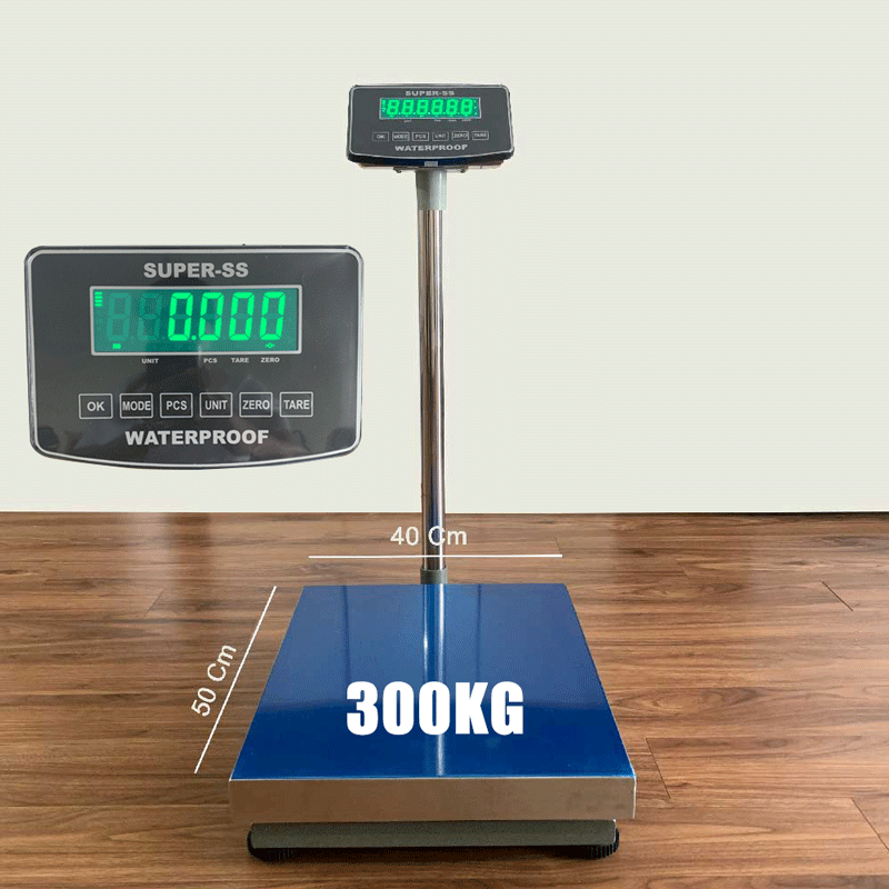 Cân Bàn Điện Tử 300kg Kích Thước 40x50cm