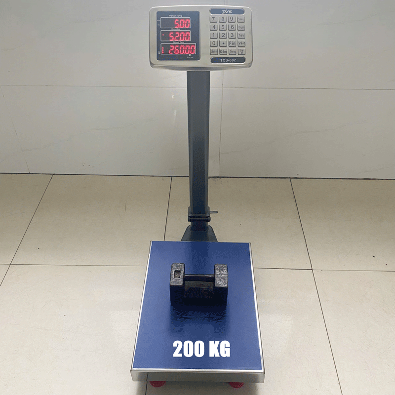 Cân Bàn Điện Tử 200kg Tính Tiền