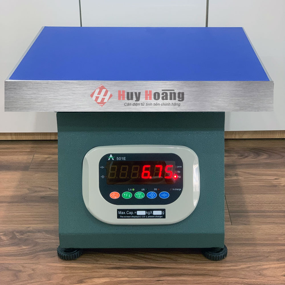 Cân Ghế Hộp 200, 300kg 501E Chống Rung, Chốt Số